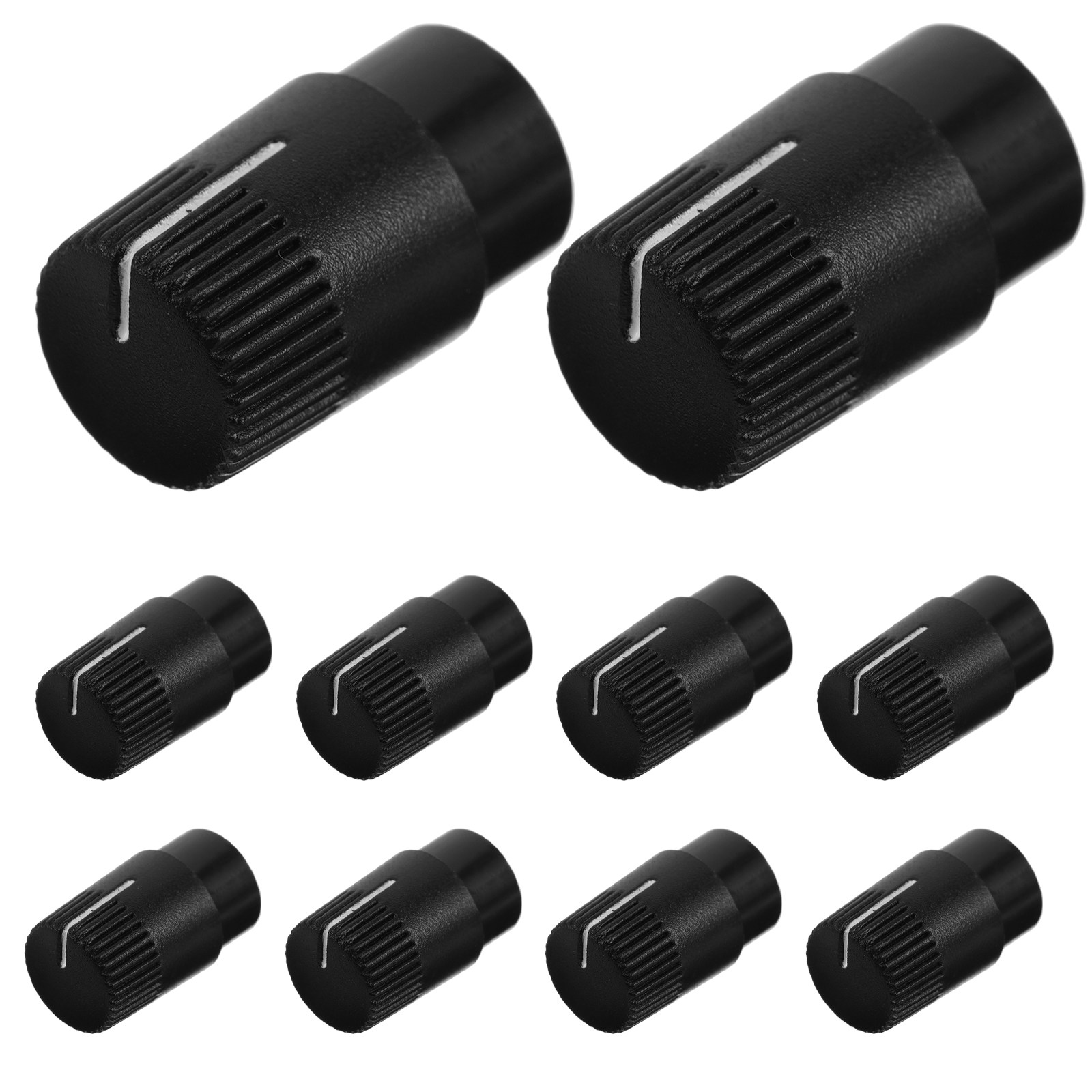 Electronics Repair Parts - 10 Pcs Electric Potentiometer Knobs Plastic