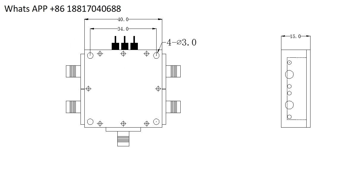 0.1-6 GHz switch SP4T choose o - Qm Electronics & Repair Services recensie en prijs