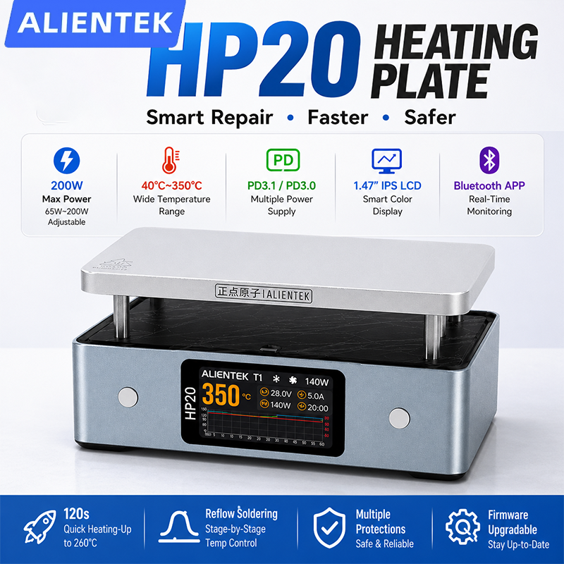 ALIENTEK HP20 Heating Plate 20 - Electronics Repair App recensie en prijs