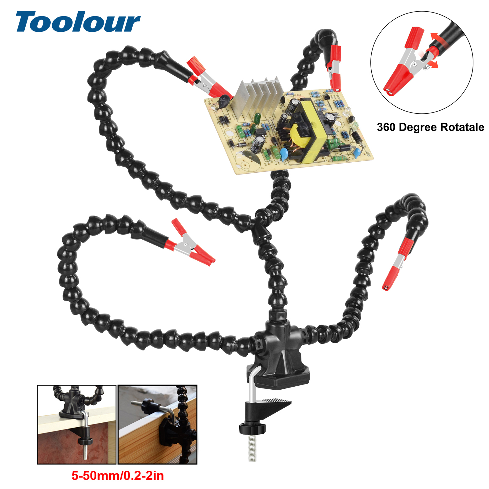 Toolour Soldering Station Help - Pcb Holder Clamp recensie en prijs
