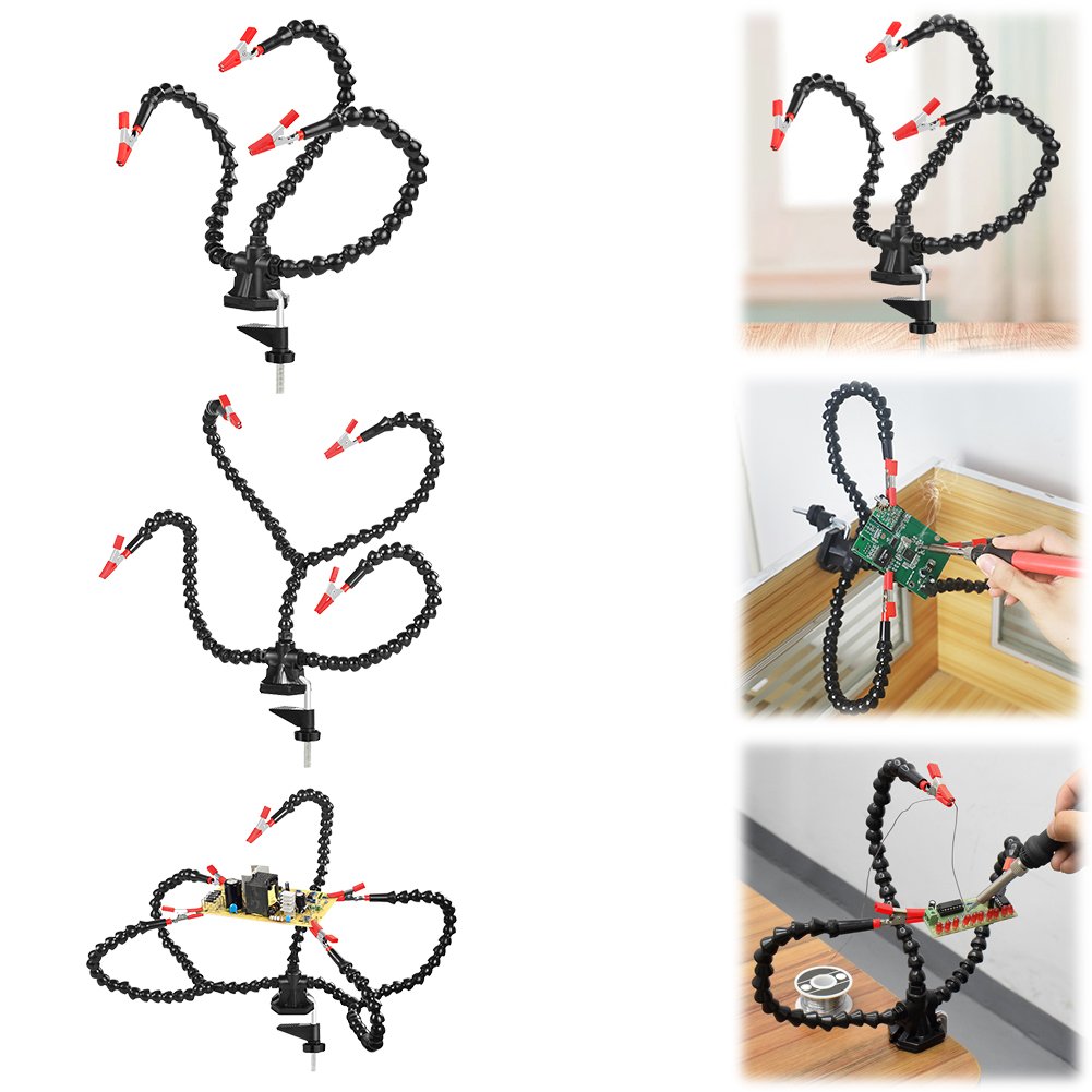 Desk Clamp Soldering Third Han - Pcb Holder Clamp recensie en prijs