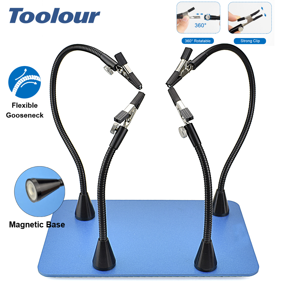 Toolour Magnetic Helping Hands - Pcb Holder Clamp recensie en prijs