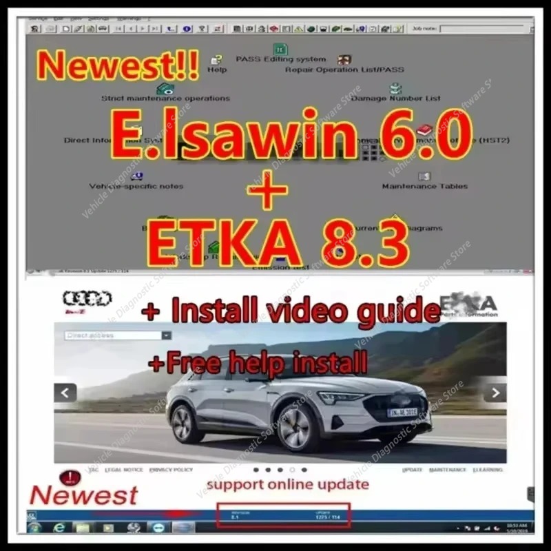 2026 Hot elsawin 6.0 with etka - Electronics Repair Parts recensie en prijs