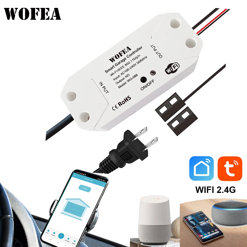 Smart WiFi Garage Door Opener  - Phone Opening Tool recensie en prijs
