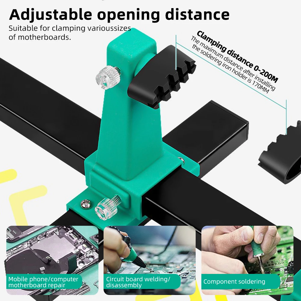 0-200/300MM Adjustable PCB Hol - Pcb Holder Clamp recensie en prijs