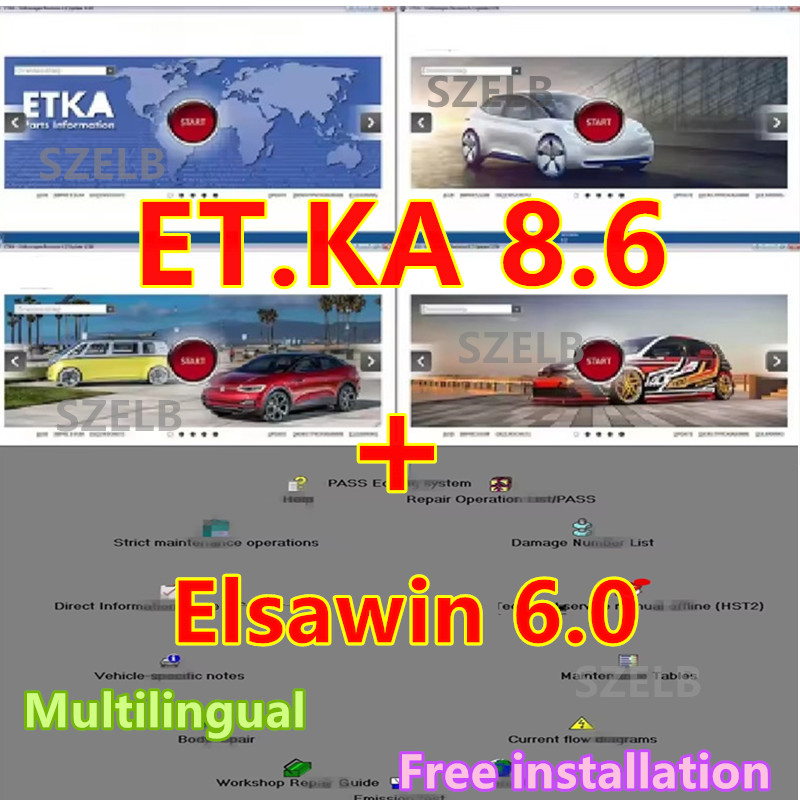 Newest ET KA 8.6+Elsawin 6.0Fo - Electronics Repair Parts recensie en prijs